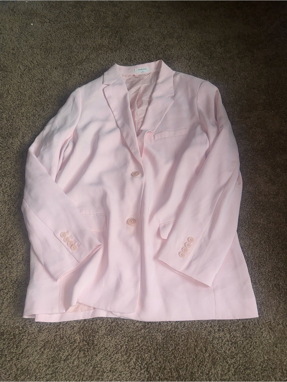 Babaton light pink blazer